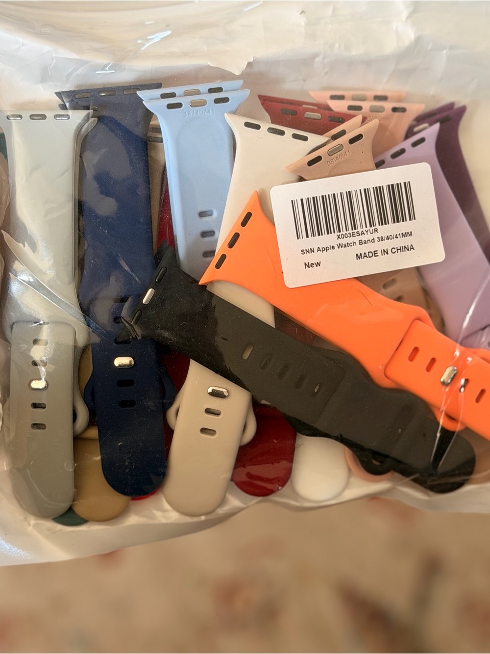 Apple Watch Band, New, Various colors, 38/40/41mm, bunch